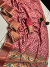 Wow Designer Boder Work Tushar Silk Printed Saree Wholesale Price In Surat